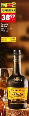 Brandy Pliska promocja w Biedronka