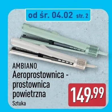 Aeroprostownica - prostownica powietrzna  promocja w Aldi