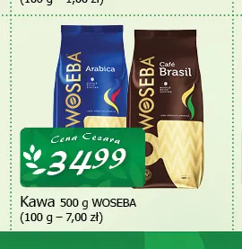 Kawa Woseba promocja w CEZAR Delikatesy