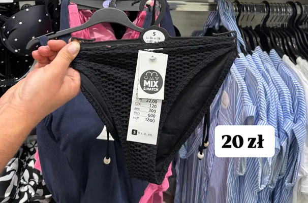 Dół od stroju kąpielowego Mix & Match z fakturą promocja w Pepco