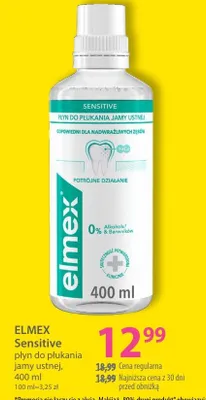 Płyn do płukania jamy ustnej Sensitive promocja w Hebe
