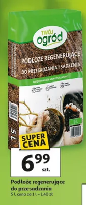 Podłoże regenerujące do przesadzania promocja w Auchan