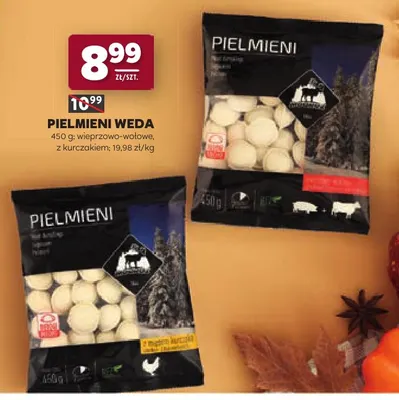 Pielmieni wieprzowo-wołowe Weda promocja w Stokrotka