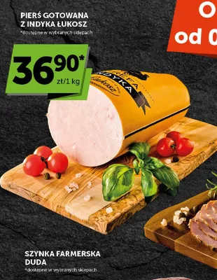 Pierś gotowana z indyka Łukosz promocja w Euro Sklep