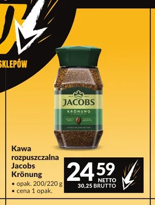 Kawa rozpuszczalna Jacobs Krönung promocja w Makro