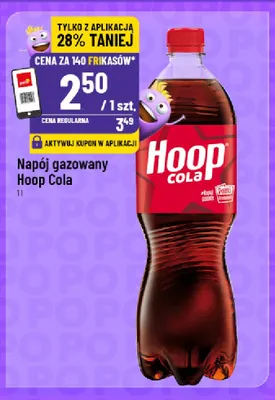Napój gazowany Hoop Cola promocja w POLOmarket
