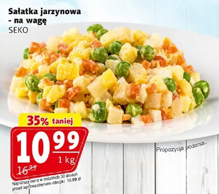 Sałatka jarzynowa - na wagę promocja w Prim Market