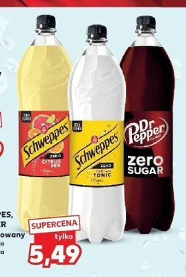 Napój gazowany Schweppes Citrus Mix Zero promocja w Kaufland