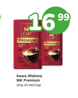 Kawa mielona MK Café Premium promocja w Limonka