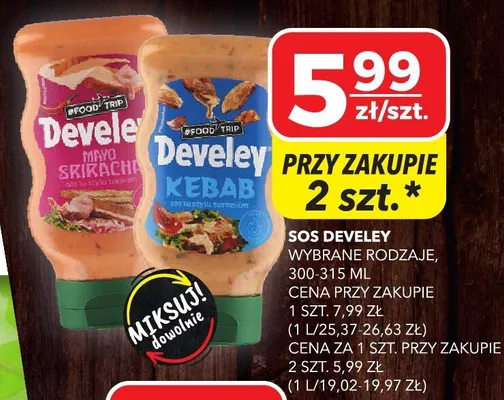 Sos kebab promocja w Top Market