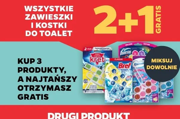 Zawieszki i kostki do toalet promocja w Netto