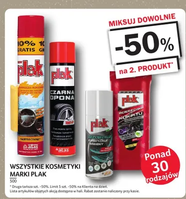 Ściereczki do kokpitu Plak promocja w Selgros