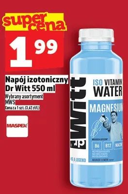 Napój izotoniczny Dr Witt promocja w TOPAZ