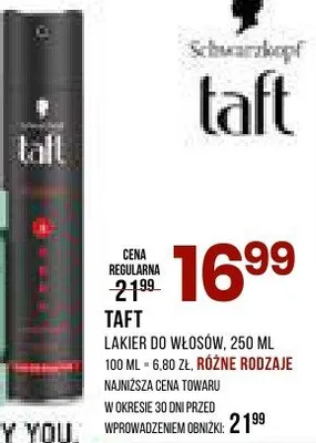 Lakier do włosów promocja w Drogerie Natura