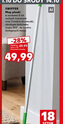Mop płaski Swiffer promocja w Kaufland
