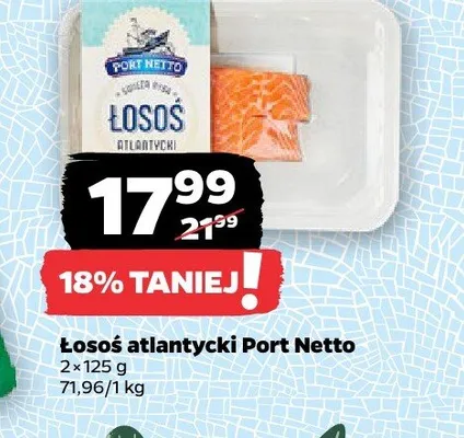 Łosoś atlantycki Port Netto promocja w Netto