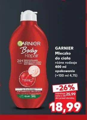 Mleczko do ciała Garnier promocja w Kaufland