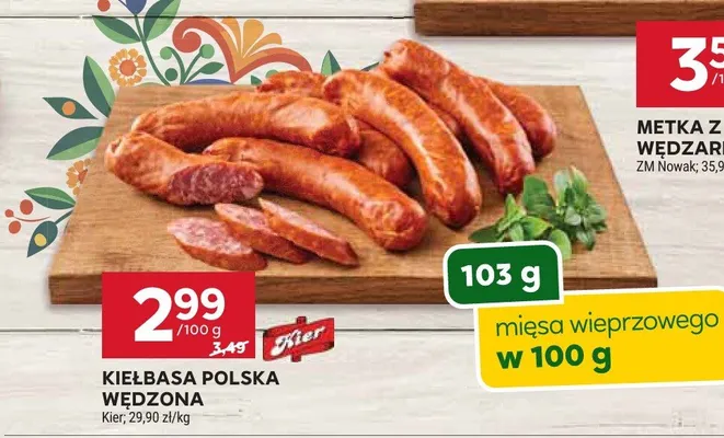 Metka z kaszubskiej wędzarni promocja w Stokrotka