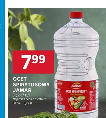 Ocet spirytusowy Jamar promocja w Stokrotka