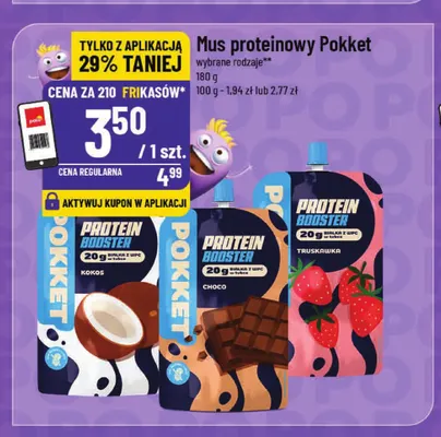 Mus proteinowy Pokket choco promocja w POLOmarket
