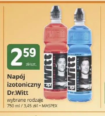 Napój izotoniczny Dr.Witt promocja w Marketvita