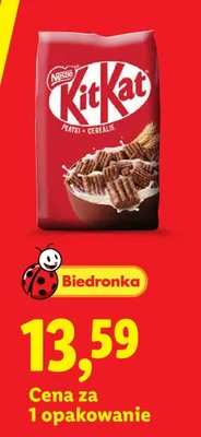Płatki śniadaniowe KitKat Nestlé promocja w Lidl