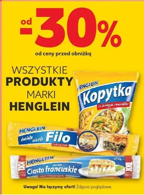 Wszystkie produkty od -30% promocja w Kaufland