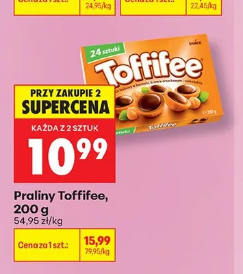 Praliny Toffifee promocja w Biedronka