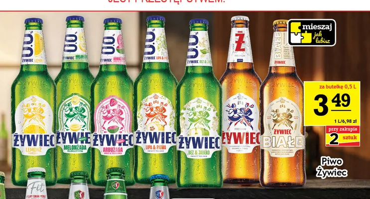 Piwo bezalkoholowe Żywiec Lipa & Pigwa promocja w Gram Market