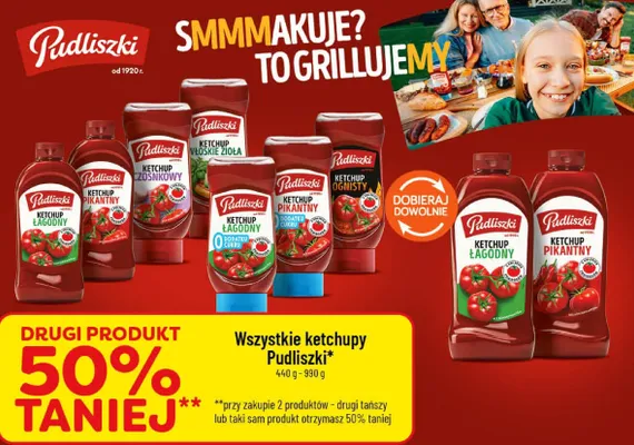 Ketchup Pudliszki promocja w POLOmarket