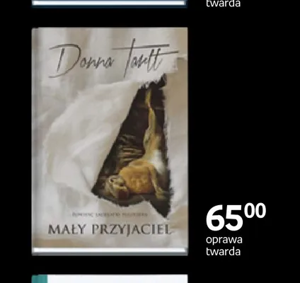 Książka Mały przyjaciel Donna Tartt oprawa twarda promocja w Empik