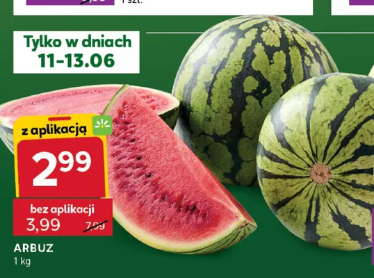 Arbuz promocja w Stokrotka