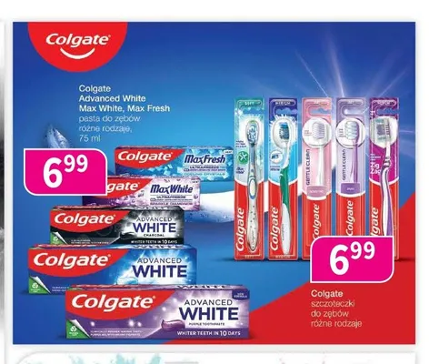 Pasta do zębów Colgate Max White promocja w Drogerie Polskie
