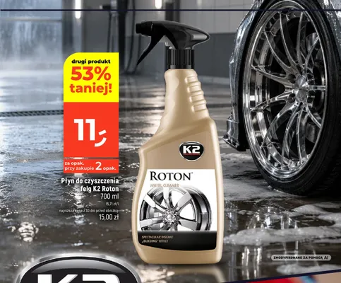 Płyn do czyszczenia felg K2 Roton promocja w Dealz