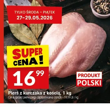 Pierś z kurczaka z kością promocja w Twój Market