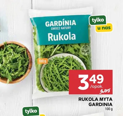 Rukola myta Gardinia promocja w Stokrotka
