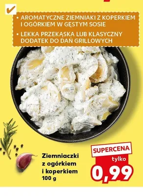 Ziemniaczki z ogórkiem i koperkiem promocja w Kaufland