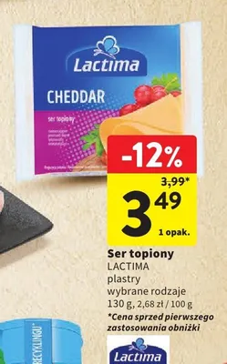 Ser topiony plastry wybrane rodzaje promocja w Intermarche