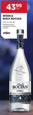 Wódka Biały Bocian promocja w Stokrotka