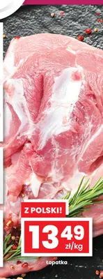 Łopatka wieprzowa promocja w emma MARKET