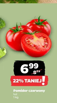 Pomidory czerwone promocja w Netto