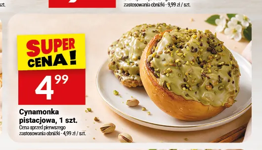 Cynamonka pistacjowa Białecki promocja w Twój Market