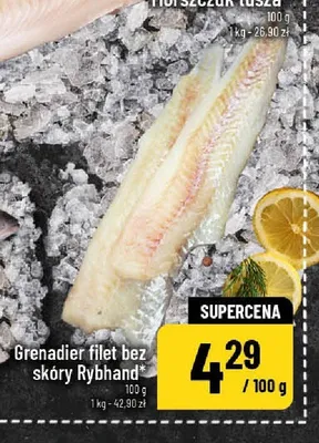 Grenadier filet bez skóry Rybhand promocja w POLOmarket