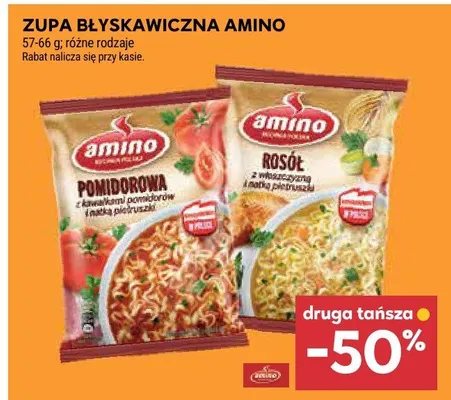 Zupa błyskawiczna promocja w Stokrotka