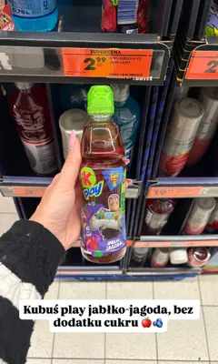 Napój Kubuś Play jabłko-jagoda promocja w Biedronka