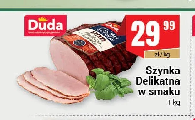 Szynka Delikatna w smaku Duda promocja w Premium Nasz Sklep