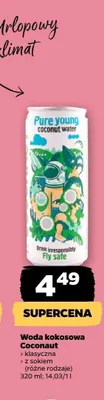 Woda kokosowa Coconaut z sokiem promocja w Netto