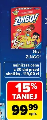 Gra Zingo! ThinkFun promocja w Carrefour