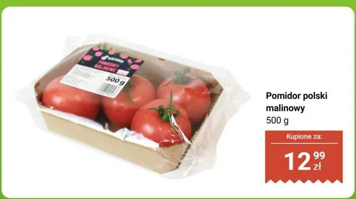 Pomidor polski malinowy promocja w Biedronka