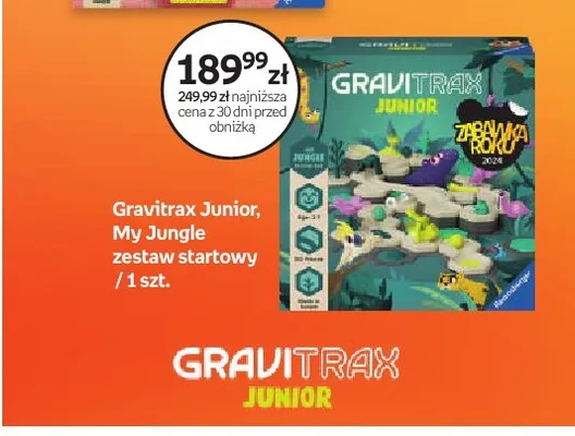 Zestaw startowy Gravitrax Junior My Jungle promocja w Empik